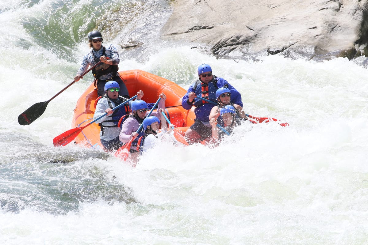Rafting from Çorovodë through the Osumi Canyon in Albania